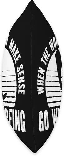 Vista 2 de Windsurfing Surfing Board Water Sports Throw Pillow