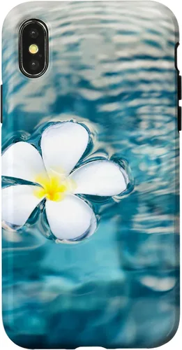 Vista 5 de Plumeria Flower Phone Holder Case for iPhone 17