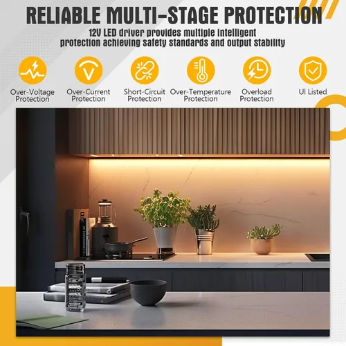 Vista 5 de Controlador LED regulable de 12 V de 60 W Ul listado