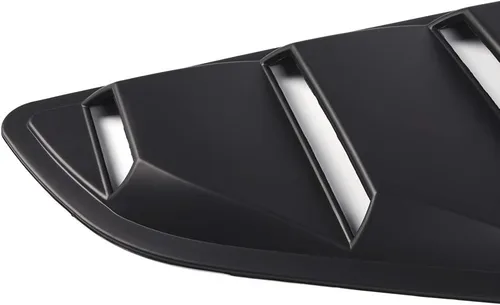 Vista 6 de Para 2015 2016 2017 2018 compatible con Ford Mustang GT V6 Ventilaciones Estilo Cuarto 1/4 Ventana Lateral Cubierta de la Cuchara