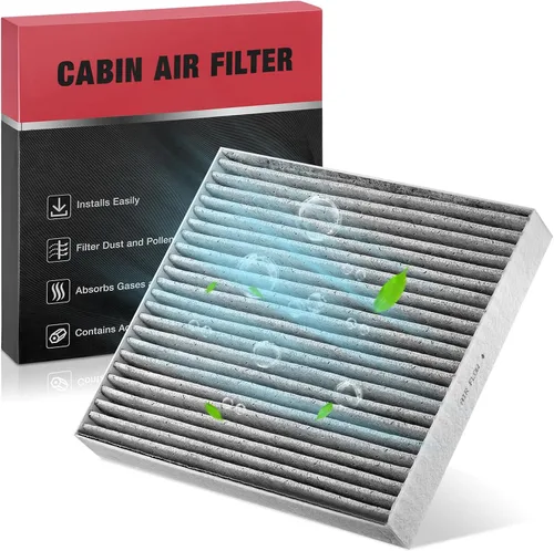 Vista 19 de Filtro de aire de cabina BDFHYK CF11182 compatible con Acura Integra RDX TLX MDX
