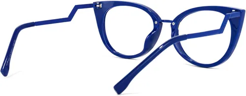 Vista 5 de Zeelool Elegantes lentes de bloqueo de luz azul ojo de gato de gran tamaño para mujer Jacqueline FP0669