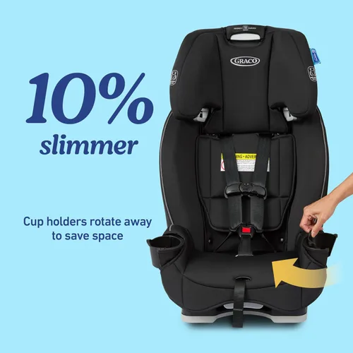 Vista 4 de Graco SlimFit - Asiento convertible 3 en 1, Silas