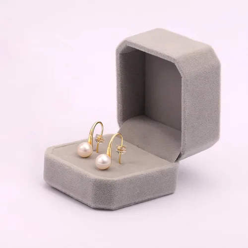 Vista 12 de Aretes colgantes de plata de ley 925 seleccionados a mano AAA+ de 7.5 a 0.315 in con perlas cultivadas de agua dulce blancas para mujer