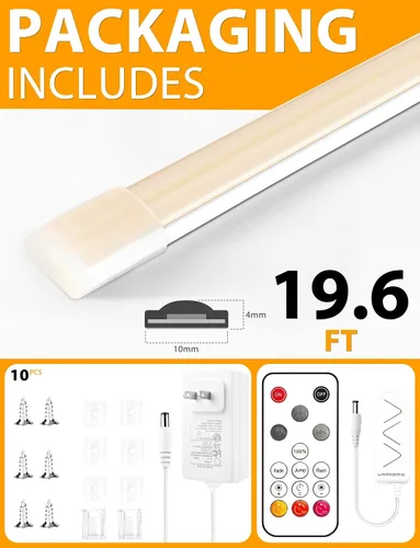 Vista 6 de COB - Tira de luces LED, color blanco natural regulable