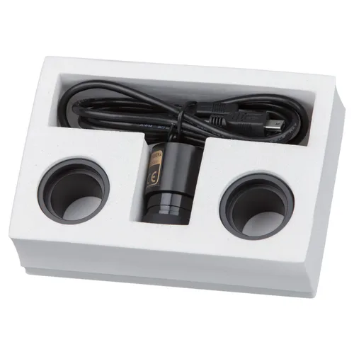 Vista 2 de AmScope MD500-CK USB Digital Microscope Camera + Calibration Kit