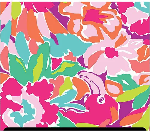 Vista 23 de HTV con estampado de animales (19.66 x 36 pulgadas) - Leopardo arcoíris