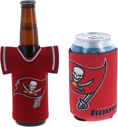 Vista 129 de Aislador para latas y botellas con logotipo de fútbol americano, enfriador de bebidas Huggie (Escudo/Logotipo Verde de Filadelfia (Eagles)) Escudo
