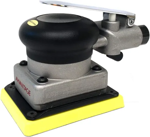 Vista 6 de Lijadora de hoja de 3" x 4" AirVANTAGE Jitterbug: CV- Respaldo/reemplazo de gancho y bucle