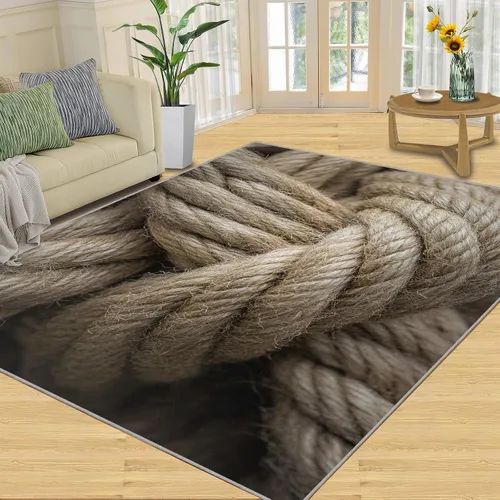 Vista 16 de Desert Dunes Rugs for Bedroom, Desert Landscape Area Rug, Natural Scenery Rugs for Living Room, Indoor Non-Slip Rug, Machine Washable Carpet for
