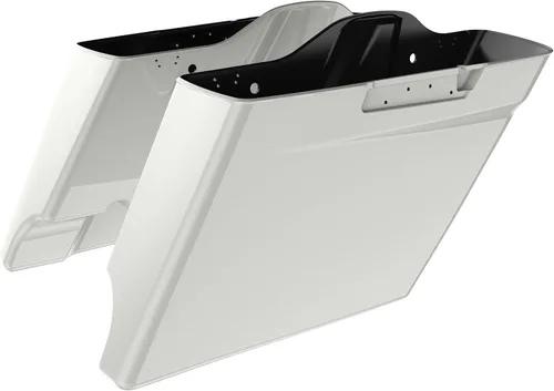 Vista 30 de Alforjas extendidas para Harley Touring Street Glide, Electra Glide, Road Glide 2014-2023 (whisky ámbar)