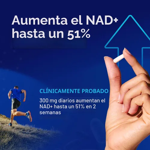 Vista 6 de TRU NIAGEN Suplemento NAD patentado para la función cerebral, antienvejecimiento y regeneración celular, 300 mg de niagen, 30 porciones Apoya