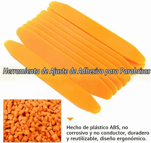 Vista 6 de Kit de herramientas de instalación de parabrisas de 12 piezas, 10 herramientas de ajuste de palos, 1 herramienta de instalación de parabrisas