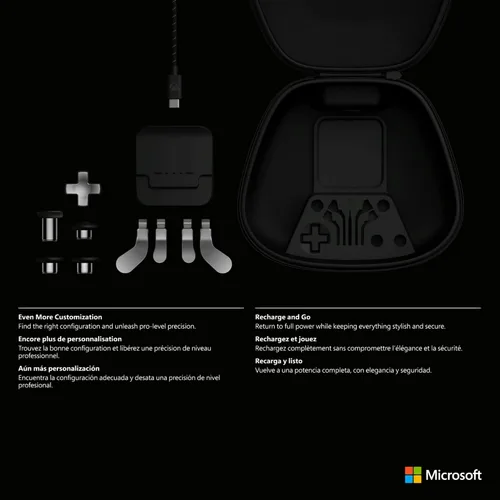 Vista 5 de Xbox Elite Wireless Controller Series 2 – Complete Component Pack (Renewed)