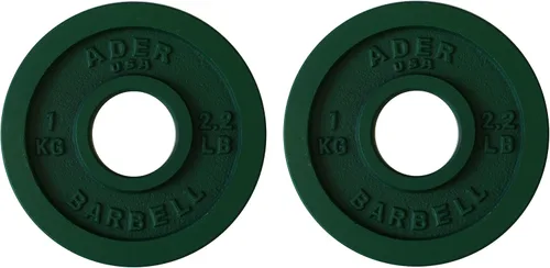 Vista 6 de Ader Precision Color Metal Olympic Kilo Gram Placas 6 PRS Color 55.1 lbs