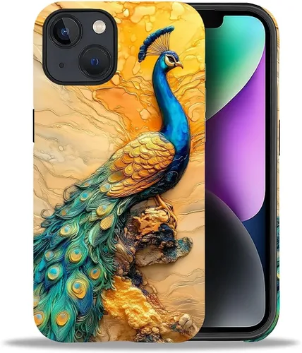 Vista 20 de DAIZAG Funda compatible con iPhone 11, hermoso color arena, patrón completo, carcasa rígida híbrida de plástico TPU + funda de protección