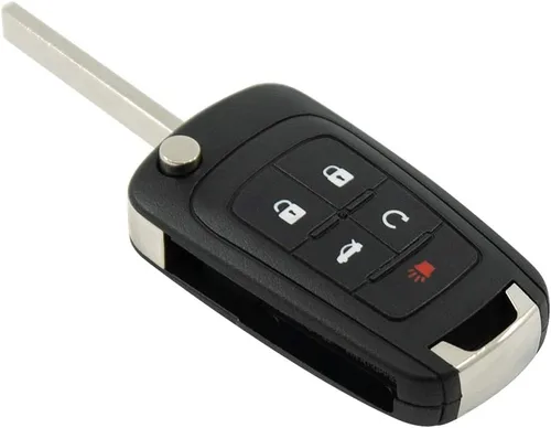 Vista 2 de Keyless2Go llavero de apertura remota de 5 botones para Impala Malibu Camaro Cruze Equinox y otros vehículos que utilizan FCC OHT01060512