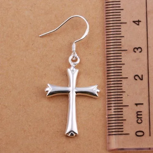 Vista 7 de Aretes de árbol de la vida, joyería de moda, chapado en plata de ley, colgantes de árbol, aretes colgantes colgantes para mujeres y niñas, Metal