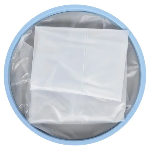 Vista 7 de ZJchao Fundas de pie para heridas y fracturas, protector de ducha elástico impermeable para heridas de piernas y fracturas, material de PVC, 28 x 10