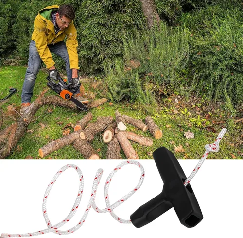 Vista 5 de 10 unids Recoil Starter Pull Handle Mango de arranque para STIHL 017 MS170 018 MS180 021 MS210 023 MS230 MS250 Motosierra Piezas