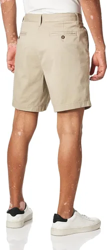 Vista 2 de Nautica Pantalones cortos de sarga elástica para hombre de 6 pulgadas