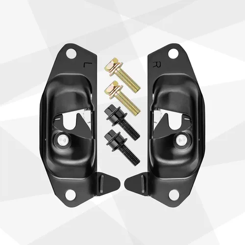 Vista 6 de 15921948 15921949 - Par de palancas de pestillo para puerta trasera izquierda derecha compatible con Chevy Silverado Avalanche GMC Sierra Escalade