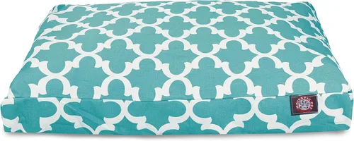 Vista 19 de Majestic Pet Products - Cama rectangular pequeña para perros y mascotas con cubierta extraíble lavable y enrejado gris