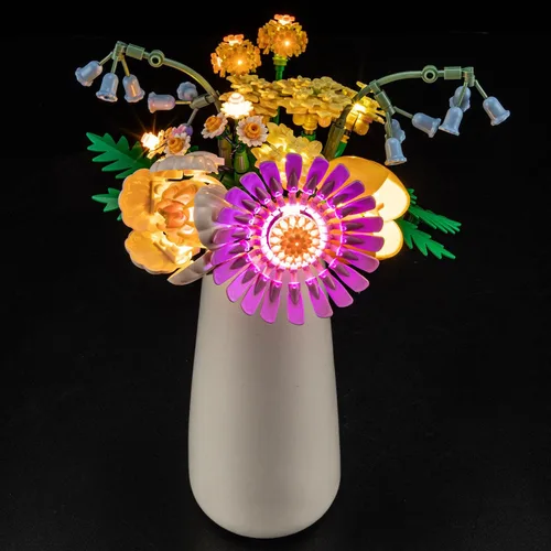Vista 14 de Kit de iluminación LED Briksmax para árbol bonsái – Compatible con el modelo de bloques de construcción Lego 10281 – no incluye el set de Lego