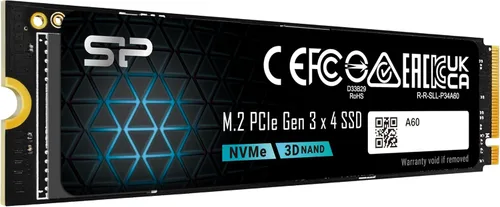 Vista 2 de Silicon Power - Unidad de estado sólido SSD NVMe M.2 PCIe Gen3x4 2280 (SP128GBP34A60M28) 128 GB