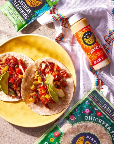 Vista 3 de Siete - Tortillas sin granos, 8 tortillas por paquete