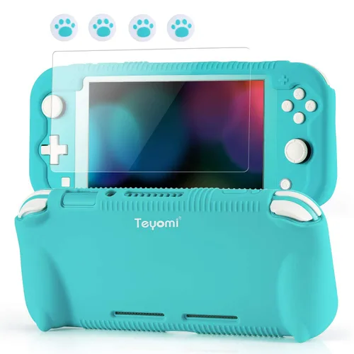 Vista 14 de Teyomi Protective Case Compatible with Nintendo Switch Lite, Silicone Protective Cover for Nintendo Switch Lite with Tempered Glass Screen
