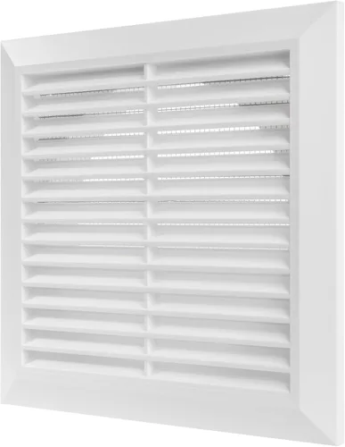 Vista 10 de Vent Systems Cubierta de ventilación negra de 4 pulgadas, cubierta de ventilación de plástico duradero con cuello de montaje y pantalla de malla