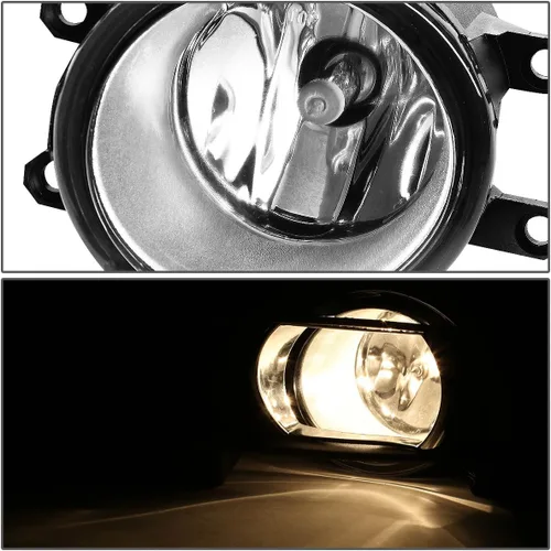 Vista 2 de DNA MOTORING FL-ZTL-138-CH - Luz antiniebla con interruptor para el lado del conductor y del pasajero, mejora la visibilidad