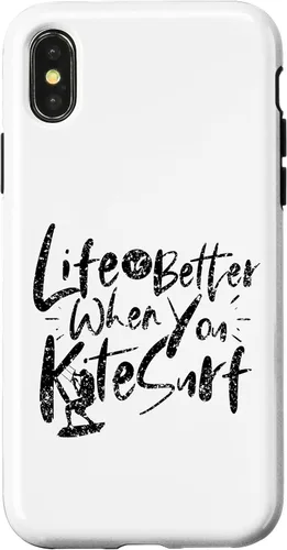 Vista 4 de iPhone 15 Life Is Better When You Kitesurf Kitesurfer Kitesurfing Case