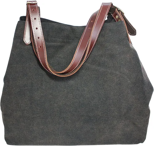 Vista 2 de Bijoux De Ja - Bolso grande para mujer, de piel auténtica