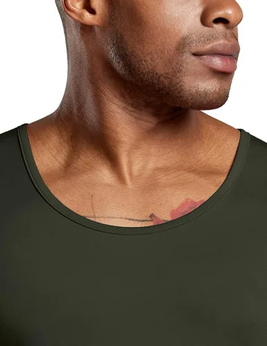 Vista 6 de ATHLIO Paquete de 3 camisetas sin mangas de compresión para hombre, para correr, baloncesto, entrenamiento, capa base