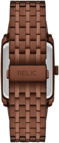 Vista 3 de Relic by Fossil Reloj Allen de cuarzo para hombre, Marrón