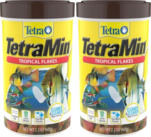 Vista 12 de TetraMin Alimento en escamas tropicales nutricionalmente equilibrado para peces tropicales, 2.2 oz
