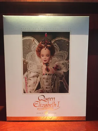 Vista 2 de Barbie Coleccionista # B3425 Queen Elizabeth