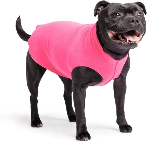 Vista 37 de Abrigo elástico de lana para perro, ropa suave y cálida para perro, suéter elástico para mascotas, lavable en lavadora, ecológico, para todo el año