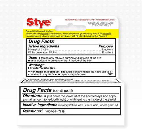 Vista 8 de Pomada lubricante para ojos estéril Stye, probada por oftalmólogos, 0.125 onzas (paquete de 1)