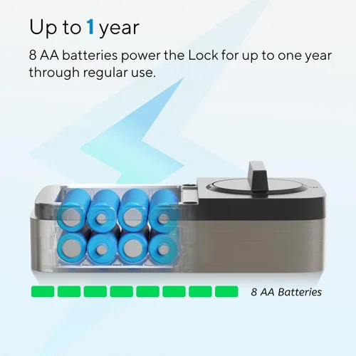 Vista 9 de ULTRALOQ Cerradura Inteligente de Puerta NFC Upgrade Bolt 2025, Cerrojo WiFi Integrado 6-en-1 Teclado de Entrada sin Llave y Sensor de Puerta