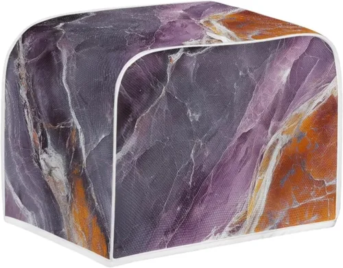 Vista 14 de Dolyues Beach Toaster Cover 2 Slice Universal Size Microwave Oven Dustproof Cover Women Gift Small Bread Cover with Portable Handle