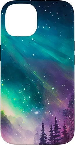 Vista 4 de Northern Lights and Sky Iceland Norway Aurora Borealis Case for iPhone 17