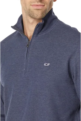 Vista 3 de vineyard vines Men's Saltwater Quarter-Zip Pullover Sweater