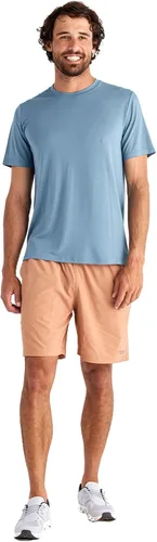 Vista 39 de Free Fly Pantalones cortos Breeze para hombre, entrepierna de 8 pulgadas, de secado rápido, ligeros, con protección solar UPF 50+