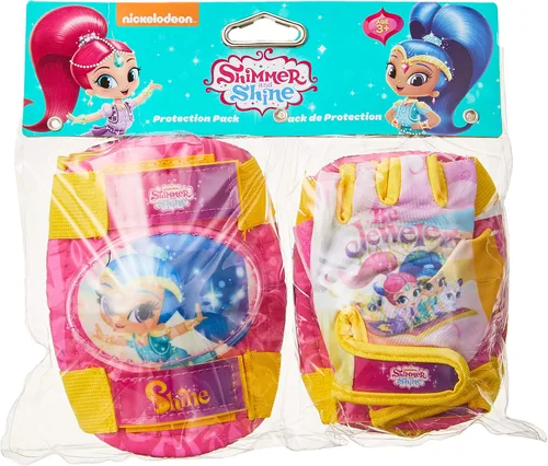 Vista 4 de Shimmer & Shine - Juego de almohadillas para niña con guantes