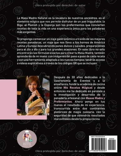 Vista 2 de Panes con Masa Madre y Prefermentos 27 Recetas Mágicas para hornear el mejor pan artesanal (Spanish Edition)