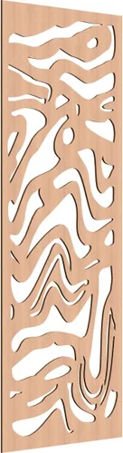 Vista 11 de 9 3/8"W x 24 3/8"H x 1/4"T Northfield Decorativos Paneles de Pared de Madera Calado, Abedul
