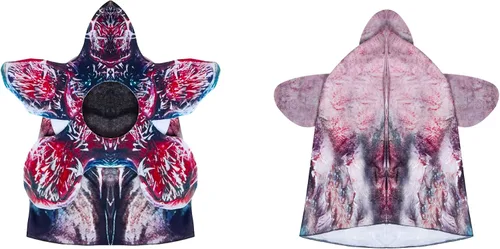 Vista 2 de Demogorgon - Disfraz para niños disfraz atemorizante de Halloween y cosplay disfraz de monstruo de flores jumpsuit de 5 a 14 años
